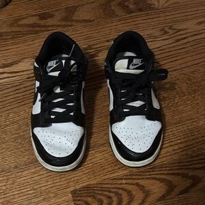 Nike Black and White Athletic Shoes